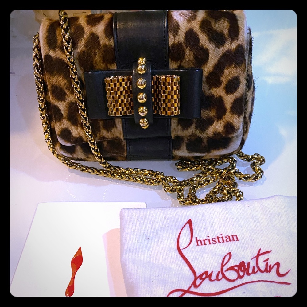 Christian Louboutin Mini Pony Hair Purse